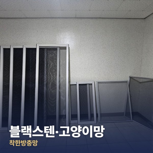 노원구 블랙스텐·고양이망